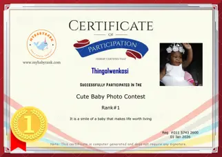 Certificate Preview
