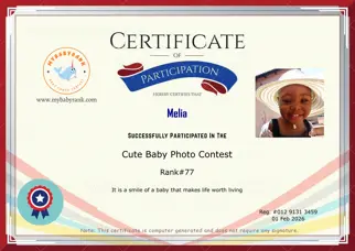 Certificate Preview