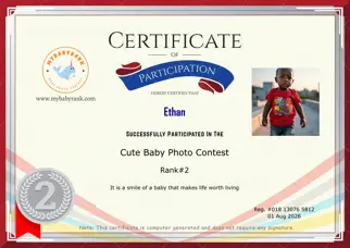 Certificate Preview