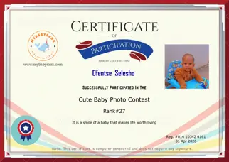 Certificate Preview