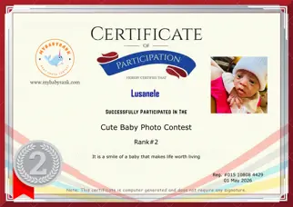 Certificate Preview