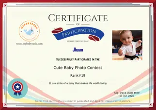 Certificate Preview