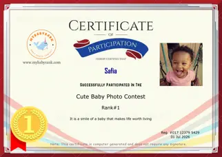 Certificate Preview
