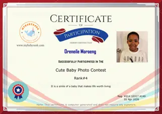 Certificate Preview