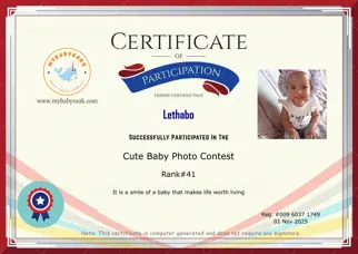 Certificate Preview