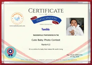 Certificate Preview