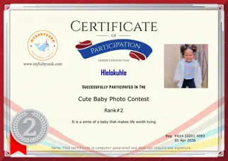 Certificate Preview