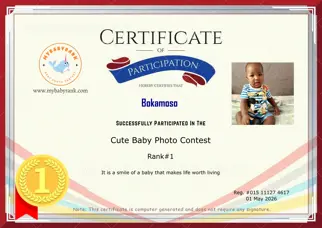 Certificate Preview
