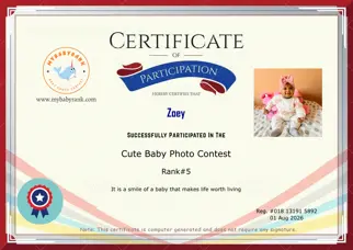 Certificate Preview