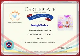 Certificate Preview
