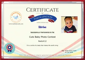 Certificate Preview