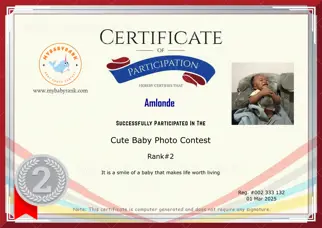 Certificate Preview
