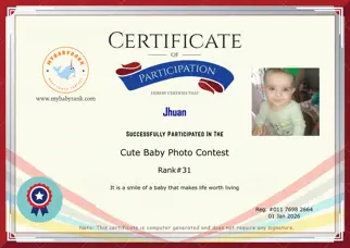 Certificate Preview