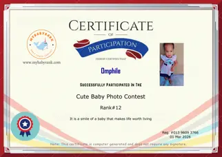 Certificate Preview