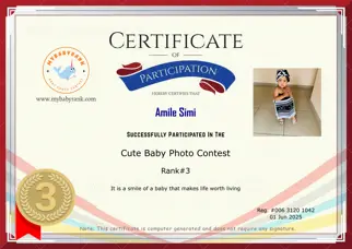 Certificate Preview