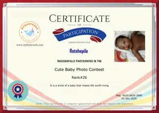 Certificate Preview