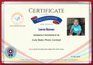 Locked Certificate Preview