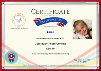 Certificate Preview