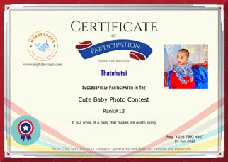 Certificate Preview