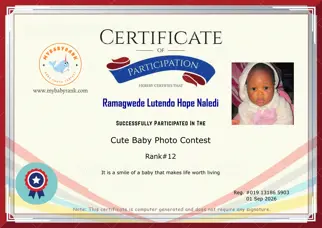 Certificate Preview